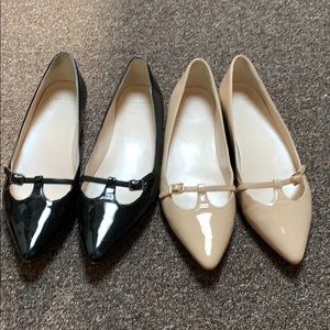 Cole Haan “Indra” Patent Leather Skimmers SZ 7